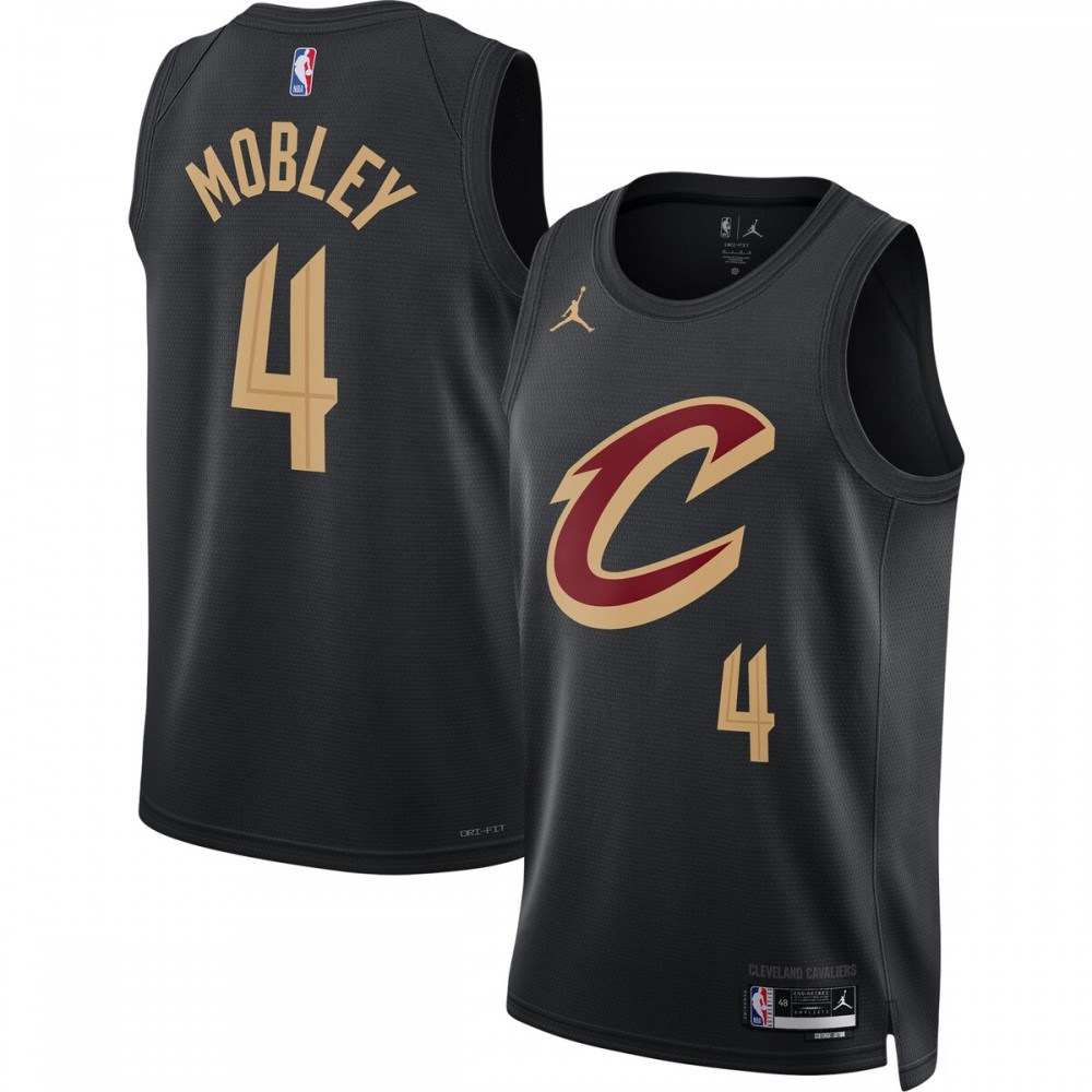 Evan Mobley Cleveland Cavaliers Jordan Brand 2022/23 Statement Edition Swingman Jersey - Black-Pro Kit Vault | Brand New 26/27 Sports Jerseys